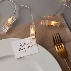 Butlers Guirlande lumineuse CLIP ART - Polyester PVC - 10 ampoules -Pas Cher Décoration Magasin 1000360435 220630 021 MOOD DETAILS P000000001000360435 mood