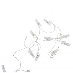 Butlers Guirlande lumineuse CLIP ART - Polyester PVC - 10 ampoules -Pas Cher Décoration Magasin 1000360435 220630 030 DETAILS P000000001000360435