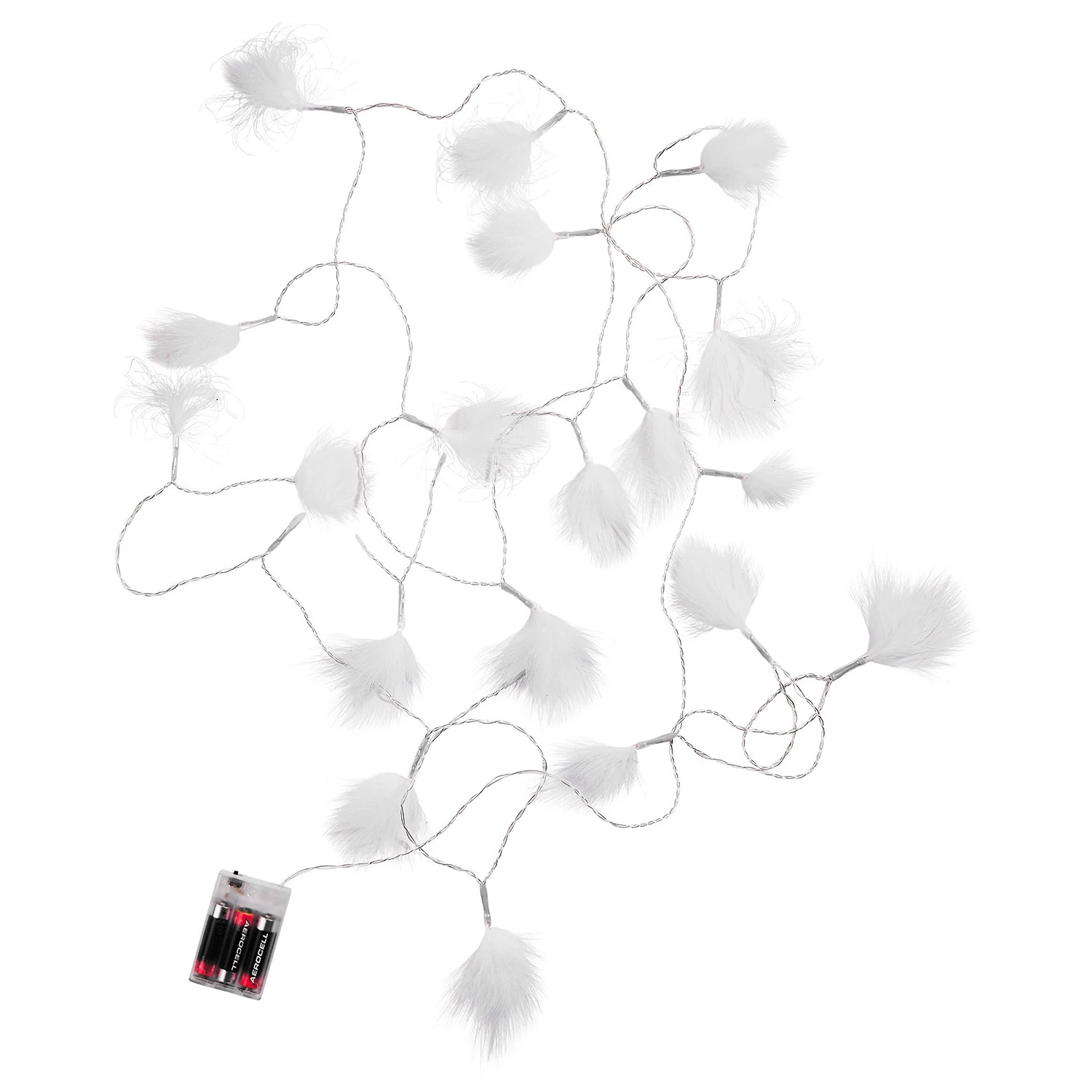 Butlers Guirlande lumineuse FEATHERS II - Acier / Polyester PVC - 20 ampoules 4 Butlers Guirlande lumineuse FEATHERS II - Acier / Polyester PVC - 20 ampoules – Image 4