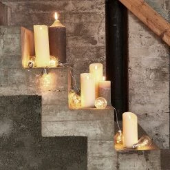 Butlers Guirlande lumineuse BULB LIGHTS V - Verre transparent / Polyester PVC - 10 ampoules -Pas Cher Décoration Magasin 1000360440 220630 024 MOOD DETAILS P000000001000360440 mood