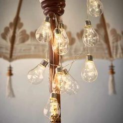 Butlers Guirlande lumineuse BULB LIGHTS V - Verre transparent / Polyester PVC - 10 ampoules -Pas Cher Décoration Magasin 1000360440 220630 027 MOOD DETAILS P000000001000360440 mood