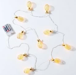 Butlers Guirlande lumineuse MIAMI - Fer / Cuivre / Polyester PVC - 10 ampoules