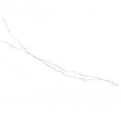 Butlers Guirlande lumineuse STAR LIGHTS III - Polyester PVC / Cuivre - 20 ampoules