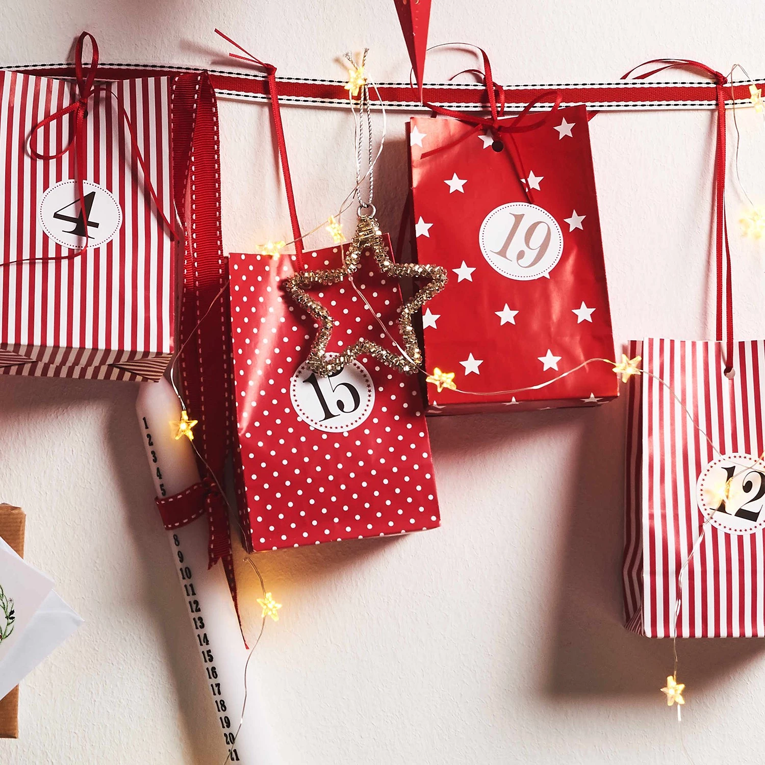 Butlers Guirlande lumineuse STAR LIGHTS III - Polyester PVC / Cuivre - 20 ampoules 6 Butlers Guirlande lumineuse STAR LIGHTS III - Polyester PVC / Cuivre - 20 ampoules – Image 6