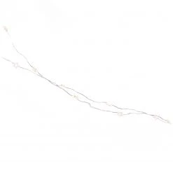 Butlers Guirlande lumineuse STAR LIGHTS IV - Polyester PVC / Cuivre - 50 ampoules