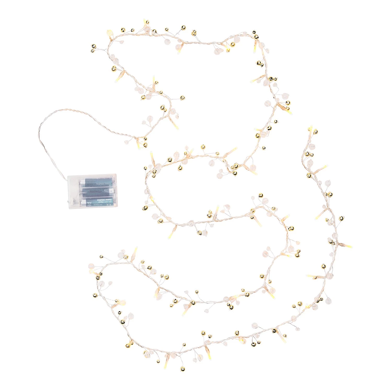 Butlers Guirlande lumineuse JINGLE LIGHTS - Polyester PVC - 40 ampoules 1 Butlers Guirlande lumineuse JINGLE LIGHTS - Polyester PVC - 40 ampoules