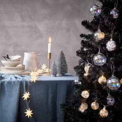 Butlers Guirlande lumineuse ORIGAMI - Papier / Polyester PVC - 10 ampoules -Pas Cher Décoration Magasin 1000360456 220630 021 MOOD DETAILS P000000001000360456 mood