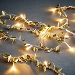 Butlers Guirlande lumineuse CAESAR - Polyester PVC / Cuivre - 20 ampoules -Pas Cher Décoration Magasin 1000360460 220630 021 MOOD DETAILS P000000001000360460 mood