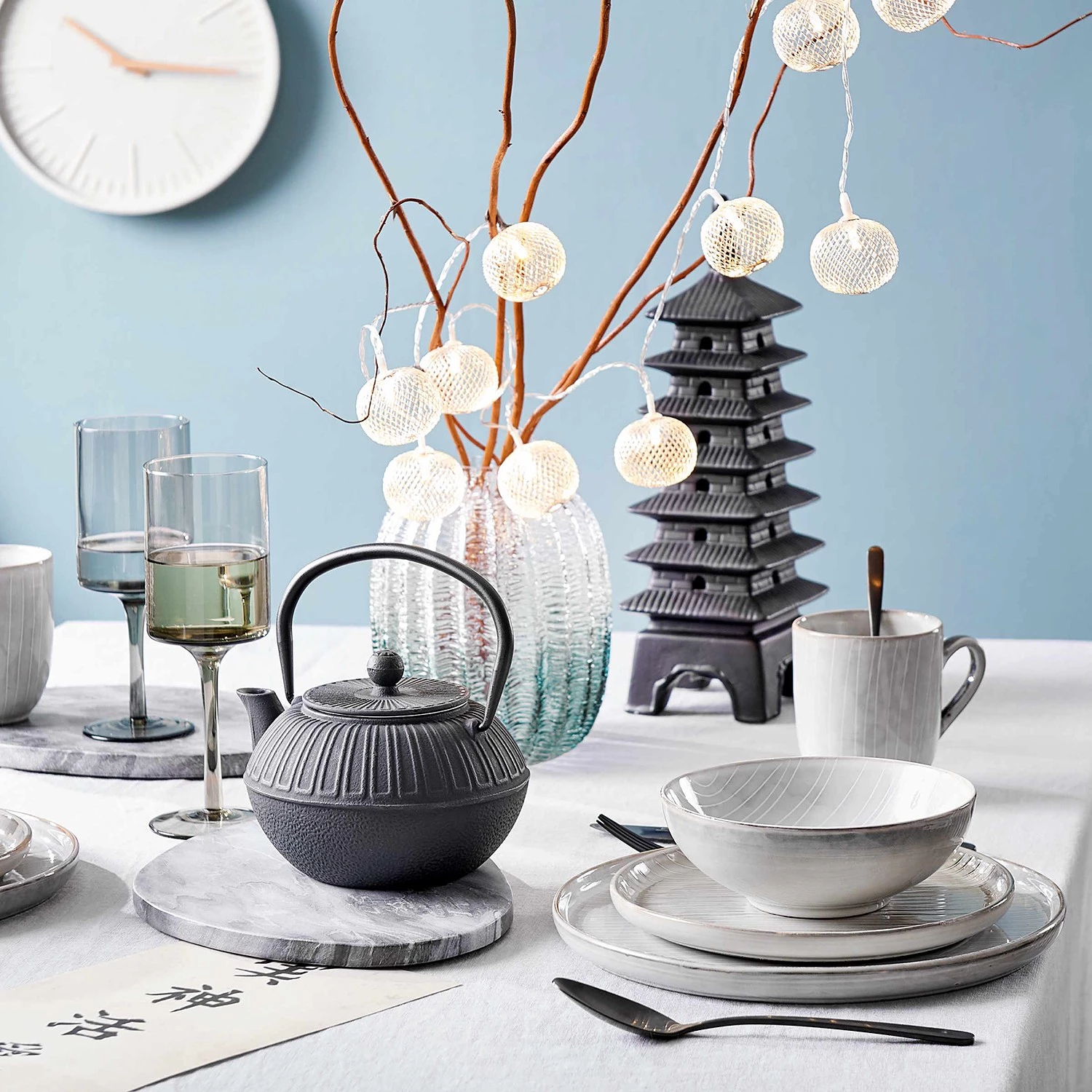 Butlers Guirlande lumineuse OSAKA - Fer / Cuivre / Polyester PVC - 10 ampoules 3 Butlers Guirlande lumineuse OSAKA - Fer / Cuivre / Polyester PVC - 10 ampoules – Image 3