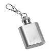 Butlers Porte-clés MINI FLASK - Acier inoxydable - Argenté