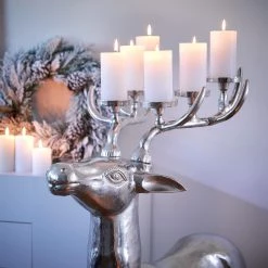 Butlers Bougeoir FOREST KING - Aluminium - Argenté -Pas Cher Décoration Magasin 1000364957 220802 022 MOOD DETAILS P000000001000364957 mood