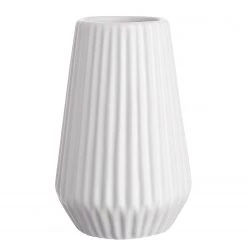 Butlers Vase RIFFLE - Céramique - Blanc