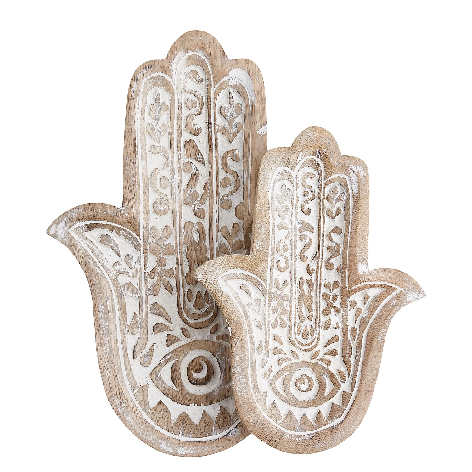 Butlers Objet déco FATIMA - Manguier - Crème / Naturel - 15 x 22 cm 4 Butlers Objet déco FATIMA - Manguier - Crème / Naturel - 15 x 22 cm – Image 4