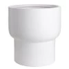 Butlers Pot de fleurs LOFT - Magnésie - Blanc - Diamètre : 39 cm