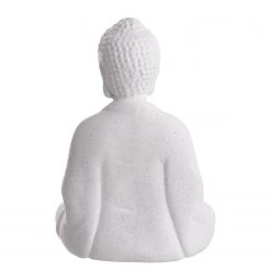 Butlers Statuette BUDDHA - Céramique - Blanc -Pas Cher Décoration Magasin 1000364999 220802 050 DETAILS P000000001000364999