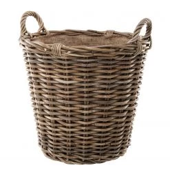 Butlers Panier MOSES - Rotin - Gris