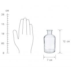 Butlers Objet décoratif LITTLE LIGHT - Verre - Transparent -Pas Cher Décoration Magasin 1000365311 220721 500 SKETCH DETAILS P000000001000365311 sketch