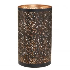 Butlers Photophores LUMINOUS STARS II (lot de 2) - Fer - Noir / Doré -Pas Cher Décoration Magasin 1000365349 220721 040 DETAILS P000000001000365349