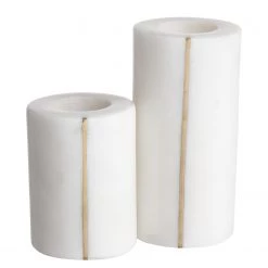 Butlers Bougeoir MARBLE - Marbre blanc -Pas Cher Décoration Magasin 1000365366 220721 050 DETAILS P000000001000365366