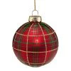 Butlers Boule de Noël HANG ON Ornement - Verre transparent - Rouge