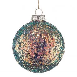 Boule de Noël HANG ON pailletée