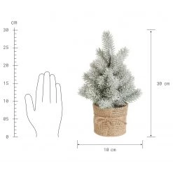 Butlers Arbre artificiel TREE OF THE MONTH IV - Aluminium / Polyester - Vert -Pas Cher Décoration Magasin 1000365527 220728 500 SKETCH DETAILS P000000001000365527 sketch