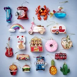 Butlers Décoration de Noël HANG ON Paresseux WEB - Verre transparent - Marron -Pas Cher Décoration Magasin 1000365530 220728 021 MOOD DETAILS P000000001000365530 mood