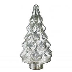 Butlers Sapin décoratif SILVER FOREST - Verre transparent - Argenté