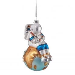 Butlers Décoration de Noël HANG ON Astronaute - Verre transparent - Multicolore -Pas Cher Décoration Magasin 1000365538 220728 040 DETAILS P000000001000365538