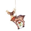 Butlers Décoration de Noël HANG ON Cerf cloches - Verre - Marron