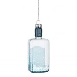 Butlers Décoration de Noël HANG ON Gin - Verre transparent - Bleu -Pas Cher Décoration Magasin 1000365557 220728 040 DETAILS P000000001000365557