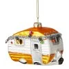 Butlers Décoration de Noël Caravane - Verre transparent - Doré