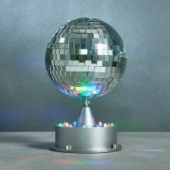 Butlers Boule DISCO - PVC / Verre - Argenté -Pas Cher Décoration Magasin 1000365666 220728 023 MOOD DETAILS P000000001000365666 mood