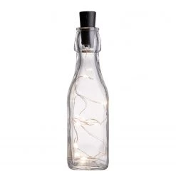 Butlers Éclairage de bouteille LED BOTTLE LIGHT - Polyester - Transparent -Pas Cher Décoration Magasin 1000365673 220728 030 DETAILS P000000001000365673