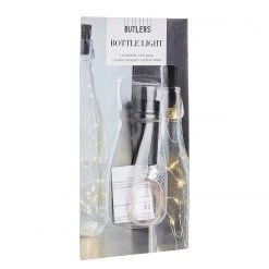 Butlers Éclairage de bouteille LED BOTTLE LIGHT - Polyester - Transparent -Pas Cher Décoration Magasin 1000365673 220728 050 DETAILS P000000001000365673