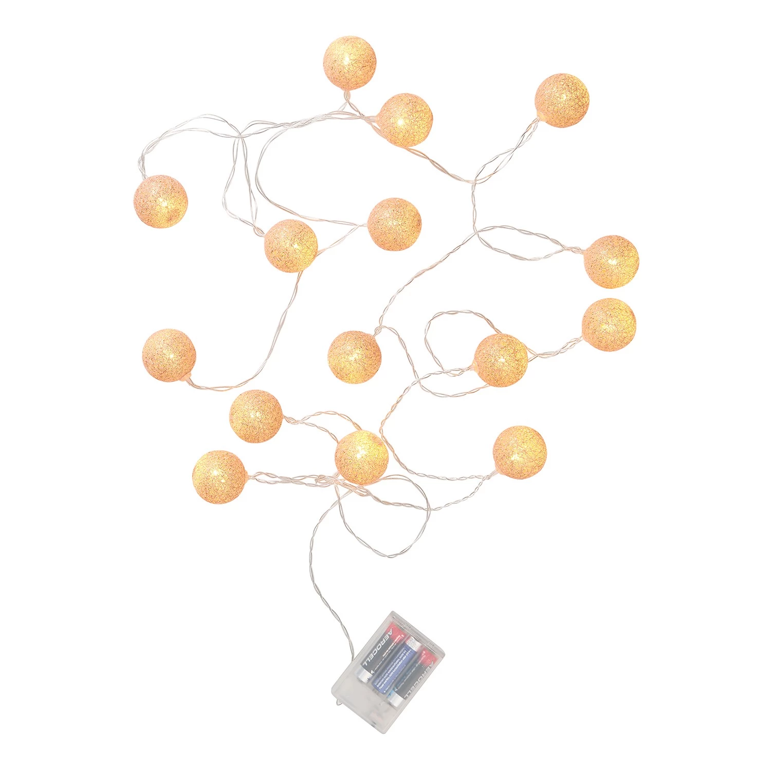 Butlers Guirlande lumineuse LES PETITES BELLE - Cuivre / Jute - Rosé 1 Butlers Guirlande lumineuse LES PETITES BELLE - Cuivre / Jute - Rosé