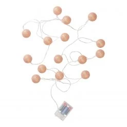 Butlers Guirlande lumineuse LES PETITES BELLE - Cuivre / Jute - Rosé 10 Butlers Guirlande lumineuse LES PETITES BELLE - Cuivre / Jute - Rosé -Pas Cher Décoration Magasin 1000365675 220728 030 DETAILS P000000001000365675