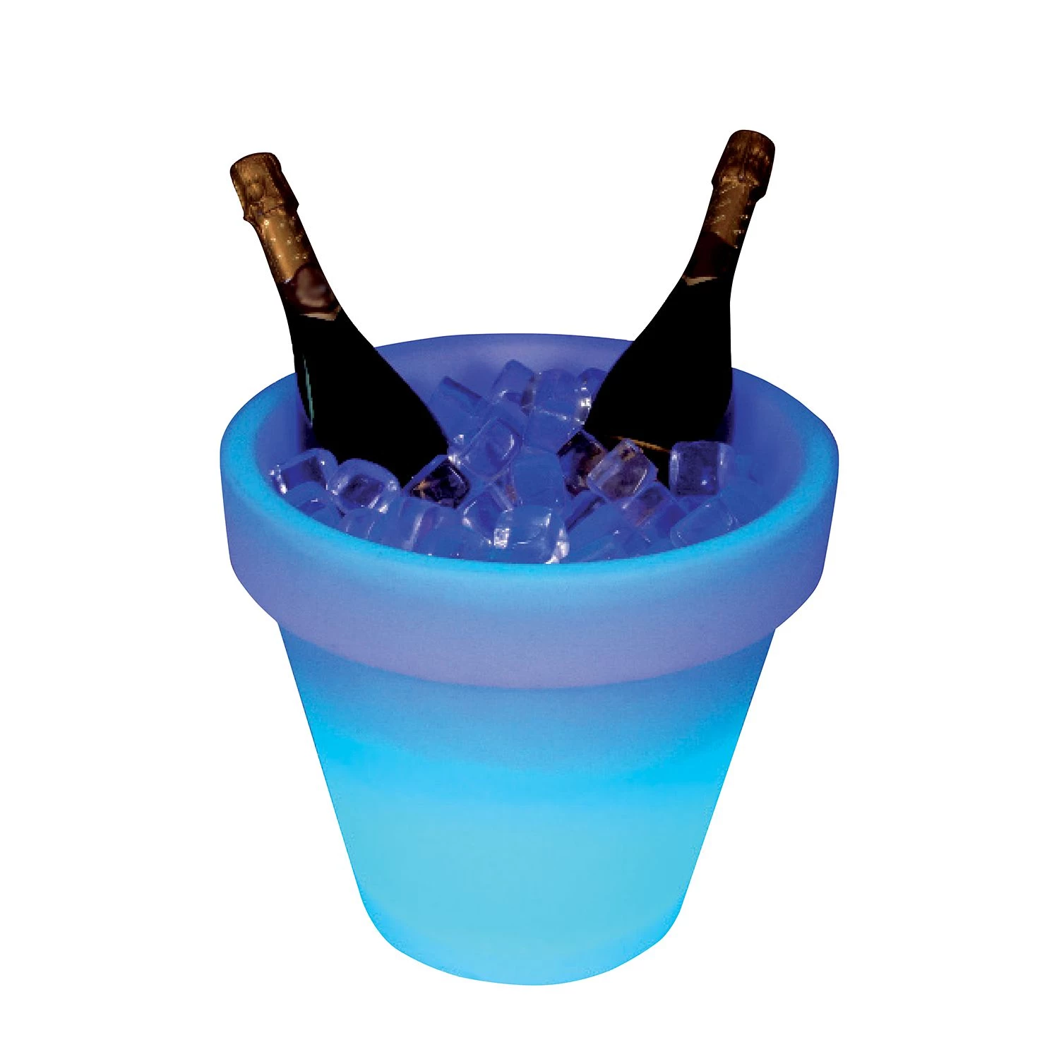 Näve Pot de jardin pour extérieur 39 cm - 1 ampoule Blanc Matériau synthétique 2 Näve Pot de jardin pour extérieur 39 cm - 1 ampoule Blanc Matériau synthétique – Image 2