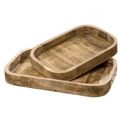 Boltze Plateau Tikko (2 éléments) - Manguier massif