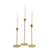 Twentyfour Bougeoir Lamborn (set de 3) - Métal - Doré