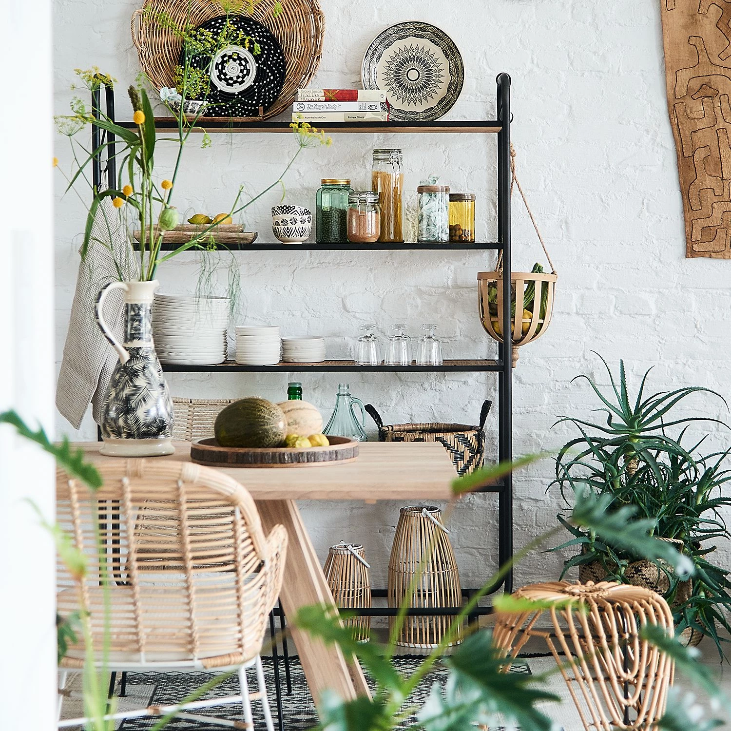Eva Padberg Collection Lanterne Flint (2 éléments) - Bambou massif 3 Eva Padberg Collection Lanterne Flint (2 éléments) - Bambou massif – Image 3