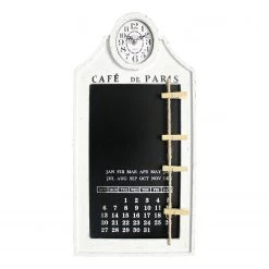 My Flair Horloge murale Kretinga - Blanc / Noir -Pas Cher Décoration Magasin wanduhr kretinga weiss schwarz 4746188