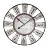 Ars manufacti Horloge Rainham - Zinc - Gris / Noir